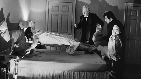 Alamy Showing the demonic possession of a young girl, The Exorcist became the first horror film to be nominated for a best picture Oscar (Credit: Alamy)