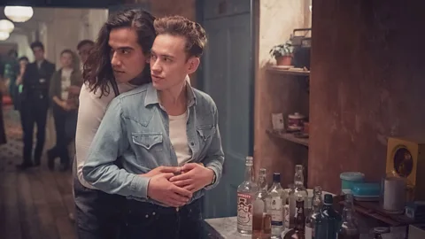 Channel 4 It&#x27;s a Sin tells the story of the UK Aids crisis from the perspective of a group of young gay men coming of age in the 1980s (Credit: Channel 4)