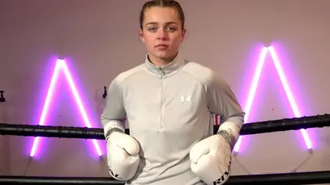 Professional boxer Georgia O&#x27;Connor